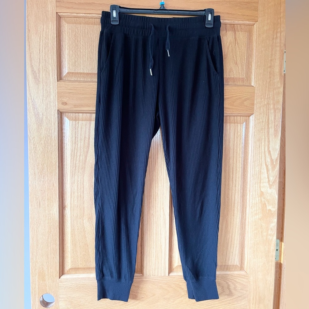 Zyia Active black ribbed joggers RETIRED size XXL great condition!